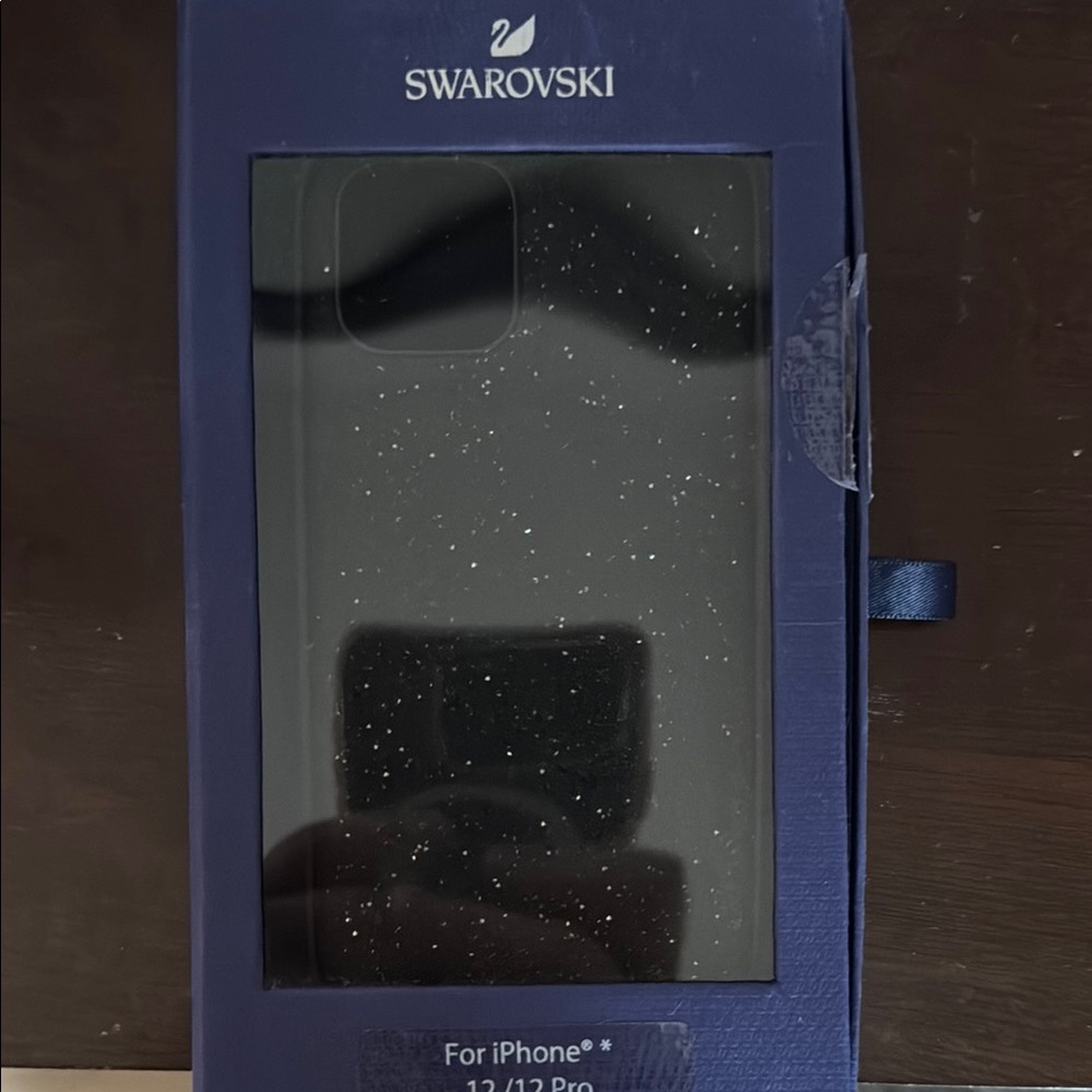 Swarovski Black Crystal Embellished iPhone Case